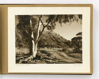 Item #83654 An album of 25 bromoil prints of Central Australia, individually captioned and signed...