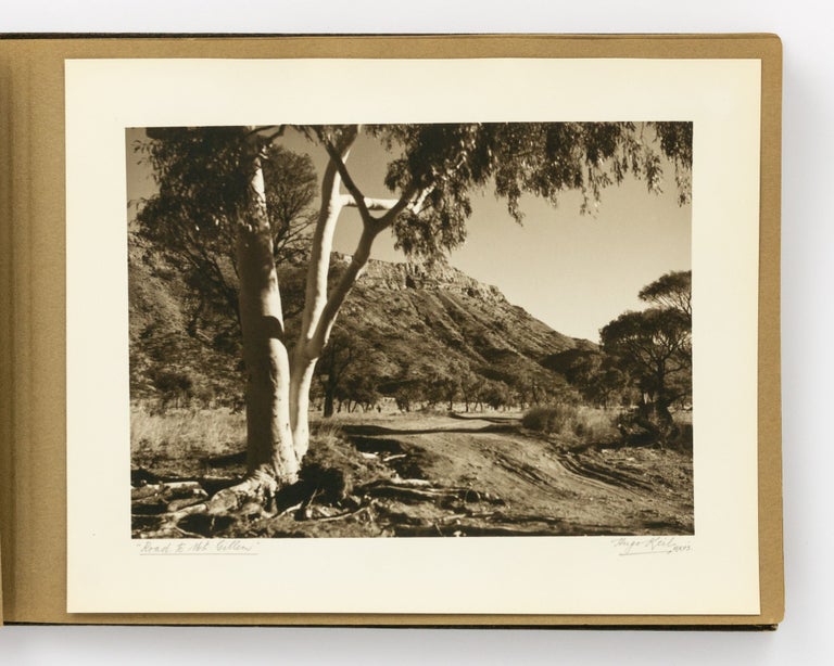 Item #83654 An album of 25 bromoil prints of Central Australia, individually captioned and signed by the photographer. Hugo KEIL.