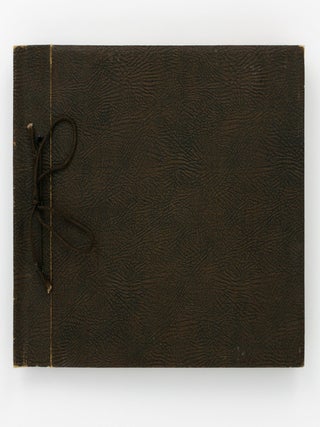 An album of 25 bromoil prints of Central Australia, individually captioned and signed by the photographer