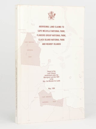 Item #85070 Aboriginal Land Claims to Melville National Park, Flinders Group National Park, Clack...