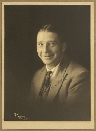 A series of six signed vintage gelatin silver photographs of English Test cricketers, taken in Sydney in the mid-1920s