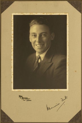 A series of six signed vintage gelatin silver photographs of English Test cricketers, taken in Sydney in the mid-1920s