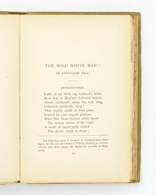 Songs of the South. Second Series. The Wild White Man and Other Poems