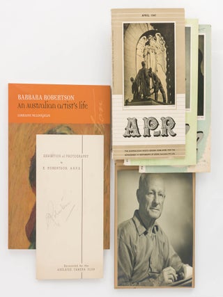 Item #86817 Exhibition of Photography by E. Robertson ARPS. Sponsored by the Adelaide Camera Club...
