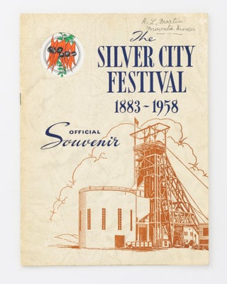 Item #86968 The Silver City Festival, 1883-1958. Official Souvenir [cover title]. Broken Hill