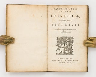 Item #87984 Epistolae, in quibus multa Titi Livii loca Geographica emendantur & illustrantur....