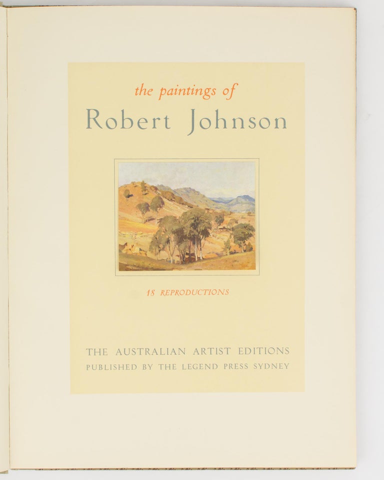 Item #90121 The Paintings of Robert Johnson. Robert JOHNSON.