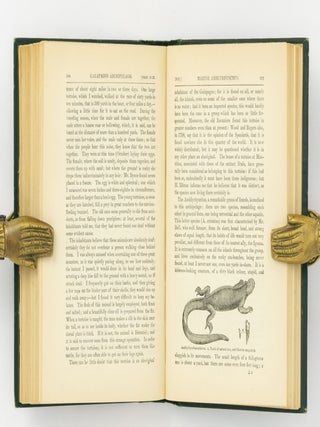 A Naturalist's Voyage. Journal of Researches into the Natural History and Geology of the Countries visited during the Voyage of HMS 'Beagle' round the World under the Command of Captain FitzRoy, R.N