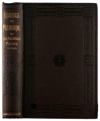 Item #93246 Readings in Melbourne, with an Essay on the Resources and Prospects of Victoria, for...