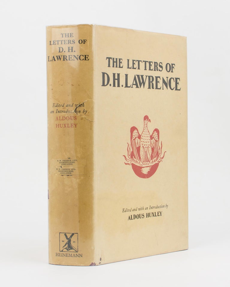Item #93704 The Letters of D.H. Lawrence. Edited, and with an Introduction, by Aldous Huxley. D. H. LAWRENCE.