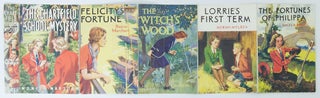 The colour-pictorial front panels of eleven dustwrappers of books for girls published in London by Blackie, circa 1940