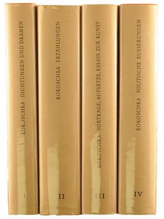 Item #94699 Das schriftliche Werk. Band 1: Dichtungen und Dramen. Band 2: Erzälungen. Band 3:...