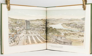 The Book of Canberra, Australia's National Capital. A Collection of Three Lithographic Prints of Canberra drawn in 1965 by Harold Freedman compared with Reproductions of Early Paintings of the Site on which Canberra now stands. Descriptive Text by Robin Boyd. Foreword by the Rt. Hon. Harold Holt, Prime Minister of Australia