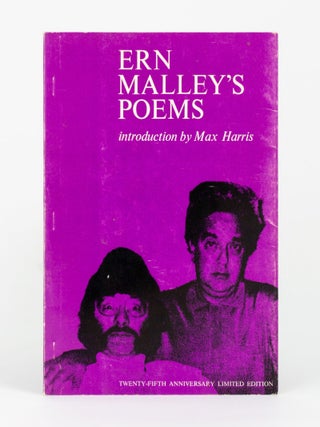 Item #95334 Ern Malley's Poems. With an introduction by Max Harris. Max HARRIS