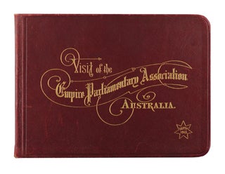 Item #95417 Visit of the Empire Parliamentary Association to Australia. Itinerary and Views in...