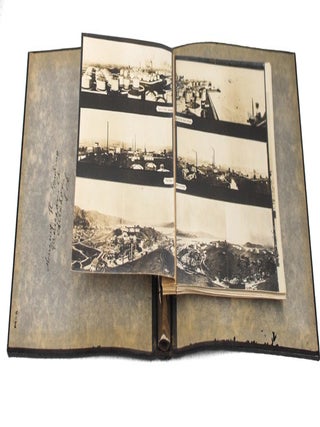 An album of eleven 1920s photographs promoting the Shell Company in Australia