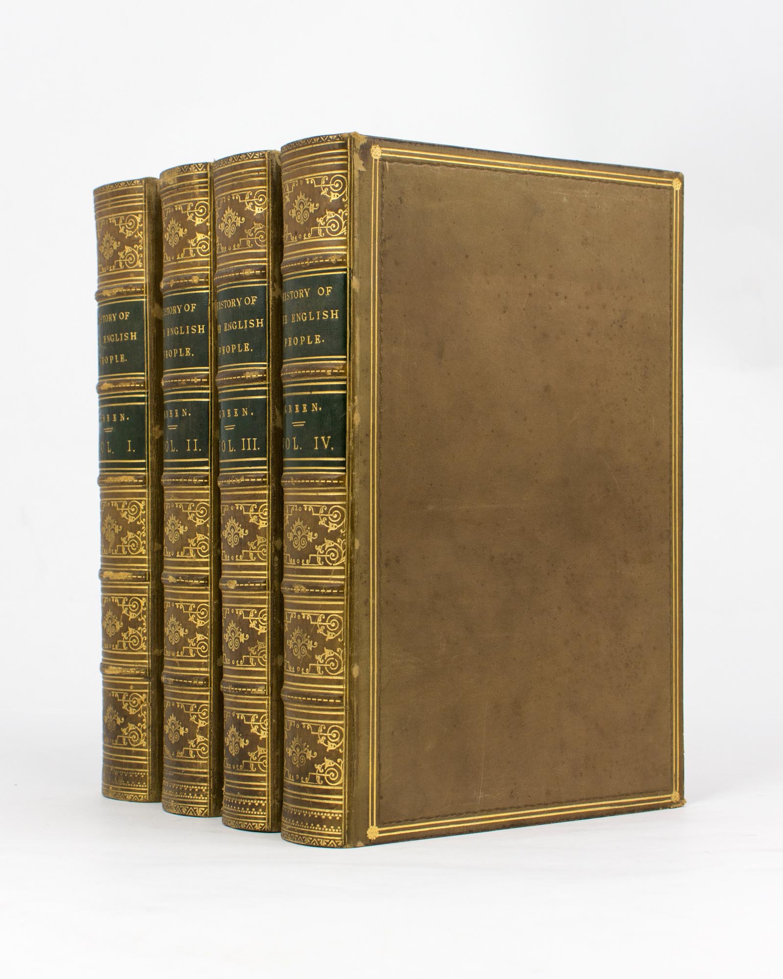 History Of The English People Four Volumes | John Richard GREEN