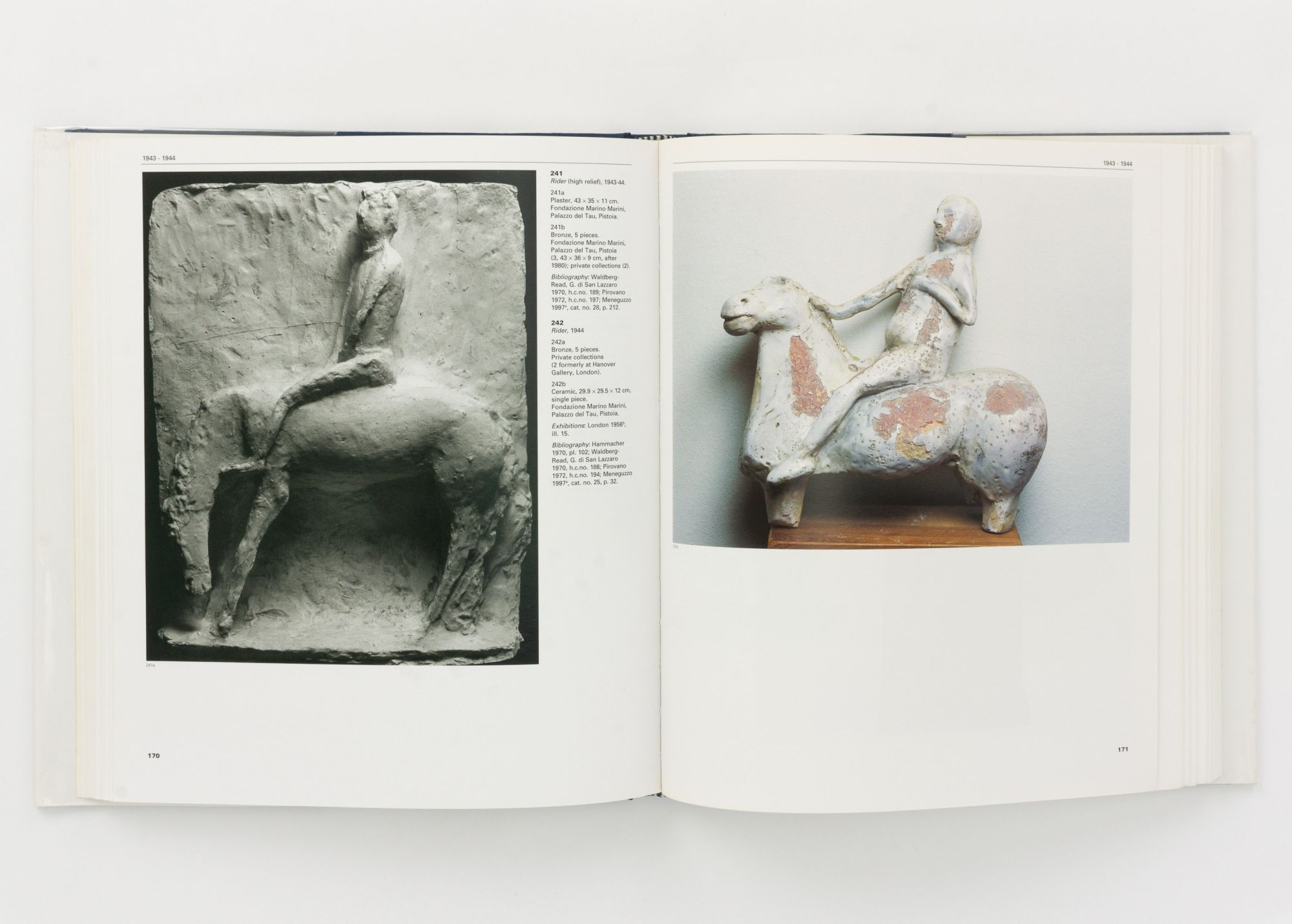 Marino Marini. Catalogue Raisonné of the Sculptures. With an