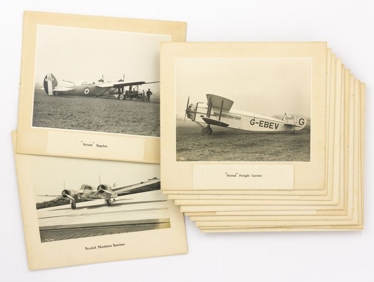 Item #98972 An impressive collection of nineteen vintage photographs of Bristol aircraft from the 1910s to the 1930s. Bristol Aircraft.