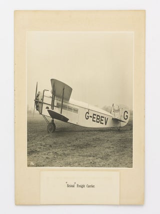 An impressive collection of nineteen vintage photographs of Bristol aircraft from the 1910s to the 1930s