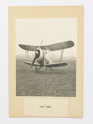 An impressive collection of nineteen vintage photographs of Bristol aircraft from the 1910s to the 1930s