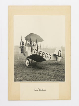 An impressive collection of nineteen vintage photographs of Bristol aircraft from the 1910s to the 1930s