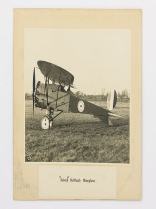 An impressive collection of nineteen vintage photographs of Bristol aircraft from the 1910s to the 1930s