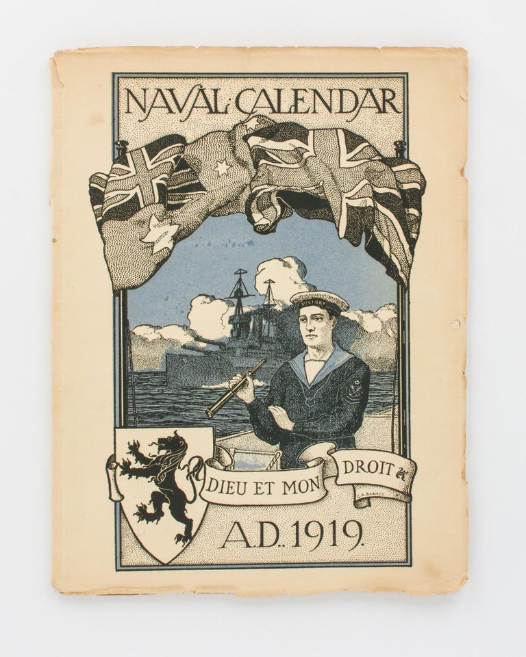 Item #99112 A Naval Calendar [for 1919]. May REYNELL, D J. BYARD, compilers.
