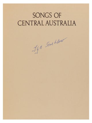 Songs of Central Australia