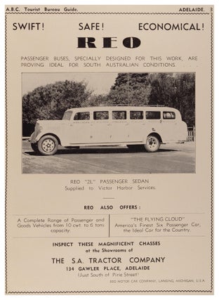 Tourist Guide. ABC Tourist Bureau. The Centre for Service ... Service Car Time-Tables. Vol. 2, No. 2, December, 1936 [cover title]