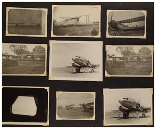An album containing 478 photographs, including a series of 240 photographs relating to a journey by air in the first Cessna imported into Australia in 1937