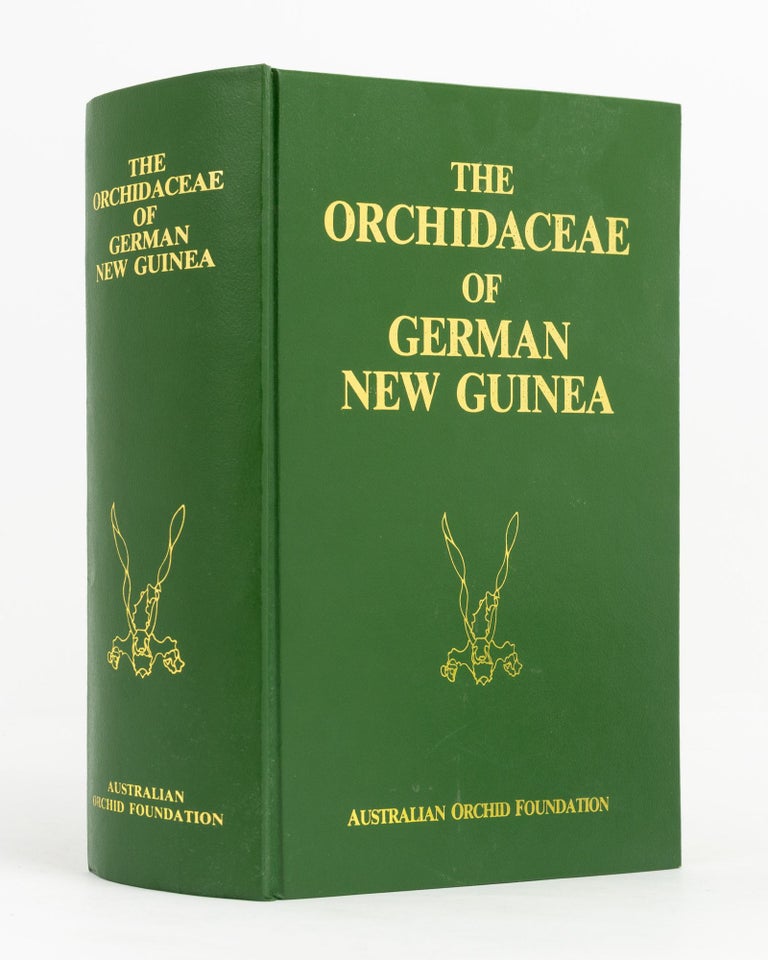 Item #99857 The Orchidaceae of German New Guinea. R. SCHLECHTER.