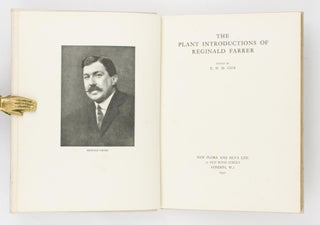 Item #99865 The Plant Introductions of Reginald Farrer. E. H. M. COX